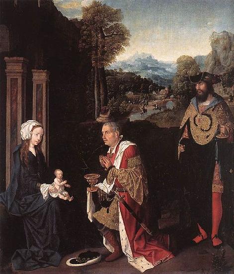 Master of Hoogstraeten The Adoration of the Magi oil painting picture